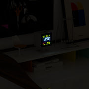 Newgate Monolith Lcd Alarm Clock White V398-NGLCD/MONO2