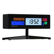 Newgate Supergenius Lcd Alarm Clock Matte Black V398-NGLCD/SUPER1