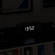 Newgate Pil Led Alarm Clock Black V398-NGLED/PIL1