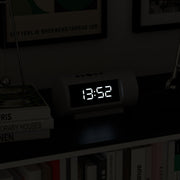 Newgate Pil Led Alarm Clock White V398-NGLED/PIL2