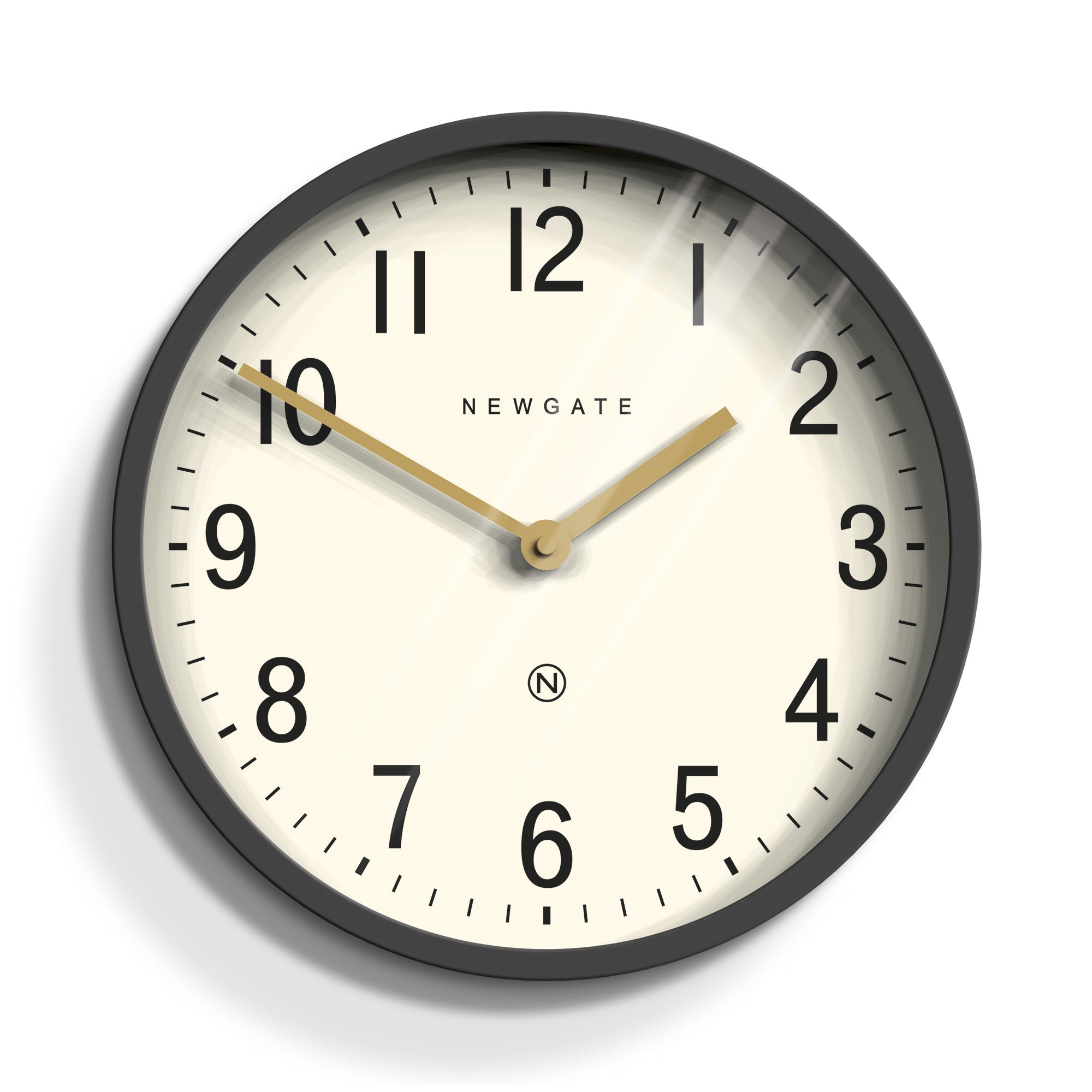 Newgate Master Edwards Clock Blizzard Grey V398-NGLUGG371BGY
