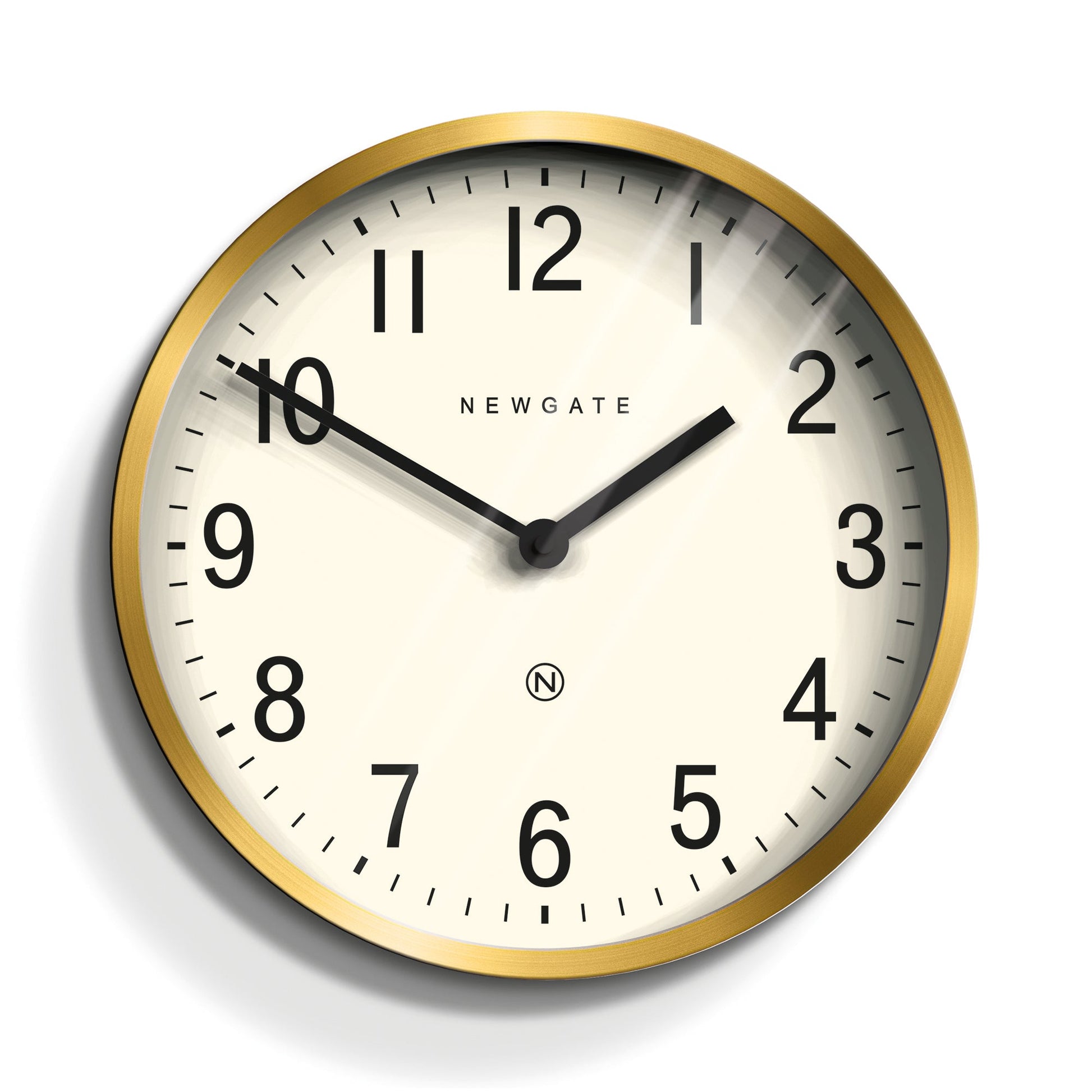 Newgate Master Edwards Clock Radial Brass V398-NGLUGG371RAB