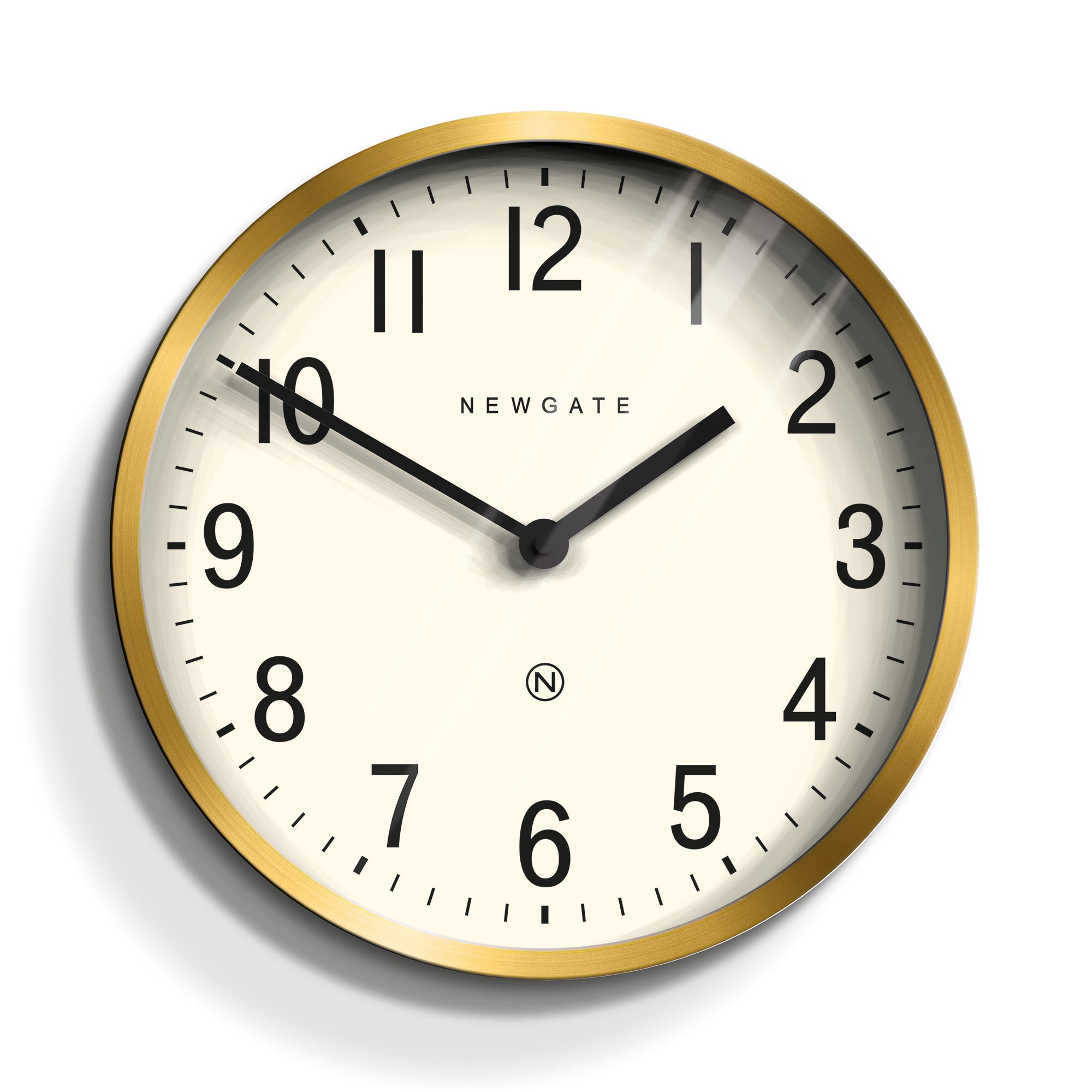 Newgate Master Edwards Clock Radial Brass V398-NGLUGG371RAB