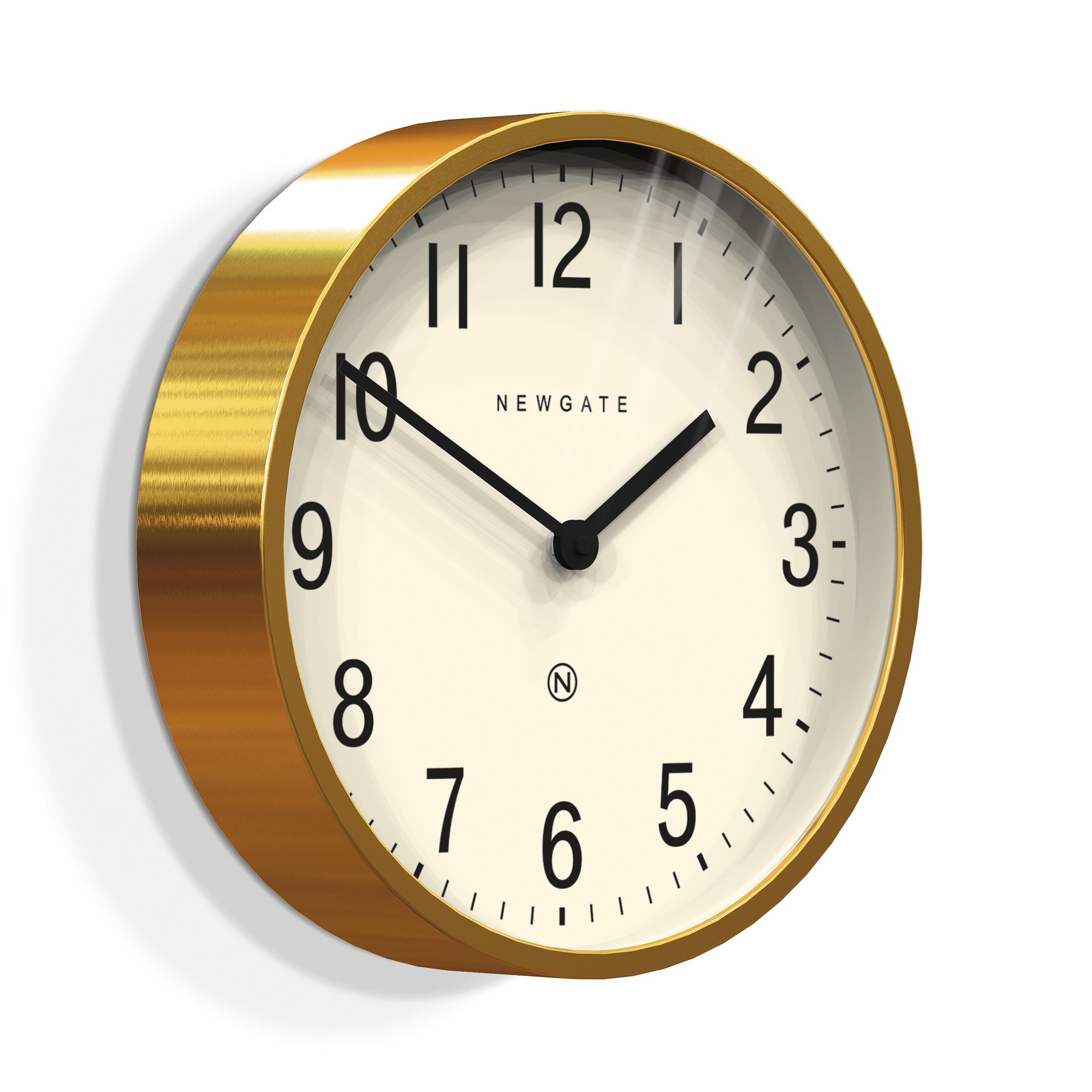 Newgate Master Edwards Clock Radial Brass V398-NGLUGG371RAB