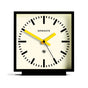 Newgate Amp Mantel Clock Black With Yellow Hands V398-NGMAN/AMP390KCY