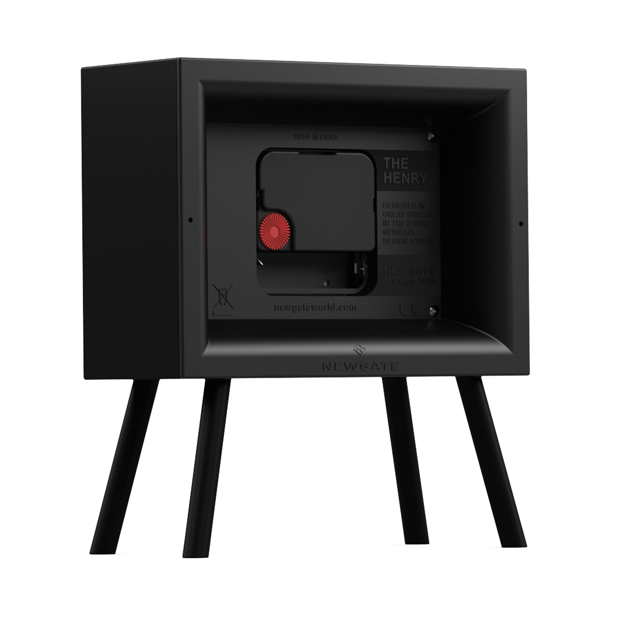 Newgate Henry Mantel Clock Neutral Mono Ii Dial V398-NGMAN/HEN92CK