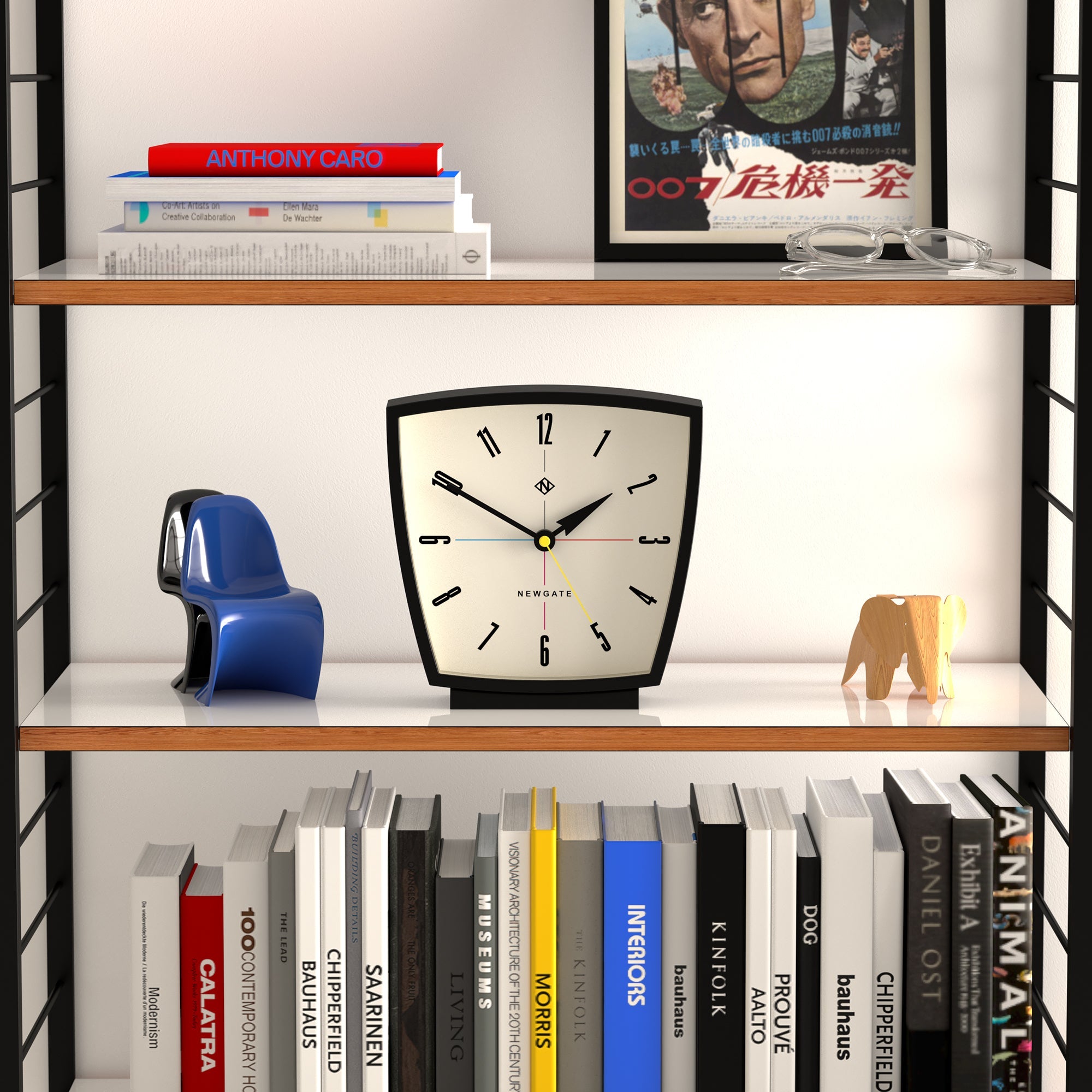 Newgate Odyssey Mantel Clock Black V398-NGMAN/ODY220K