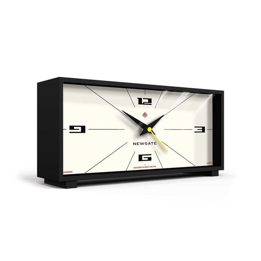 Newgate Thunderbird Mantel Clock Neutral Rocket Dial V398-NGMAN/THUN201CK