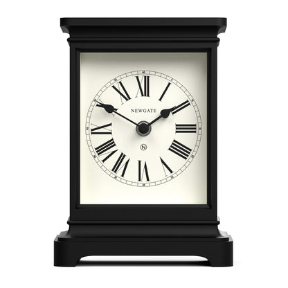Newgate Time Lord Mantel Clock Matte Black V398-NGMAN/TLOR187CK