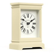 Newgate Time Lord Mantel Clock Matte Linen White V398-NGMAN/TLOR187LW