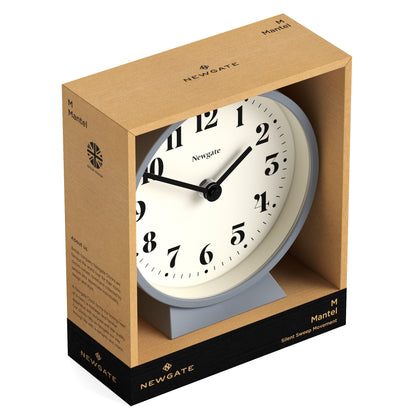 Newgate Theatre Mantel Clock French Navy V398-NGMMAN240FN