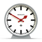 Newgate Railway Mantel Clock Posh Grey V398-NGMMAN390PGY