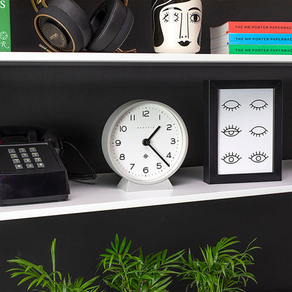 Newgate M Mantel Clock Posh Grey V398-NGMMAN678PGY