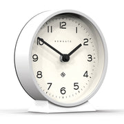 Newgate M Mantel Clock Pebble White V398-NGMMAN678PW