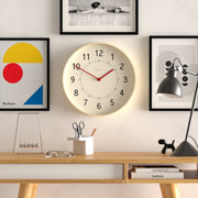 Newgate Monopoly Plywood Wall Clock With Red Hands V398-NGMON264PLY40FR