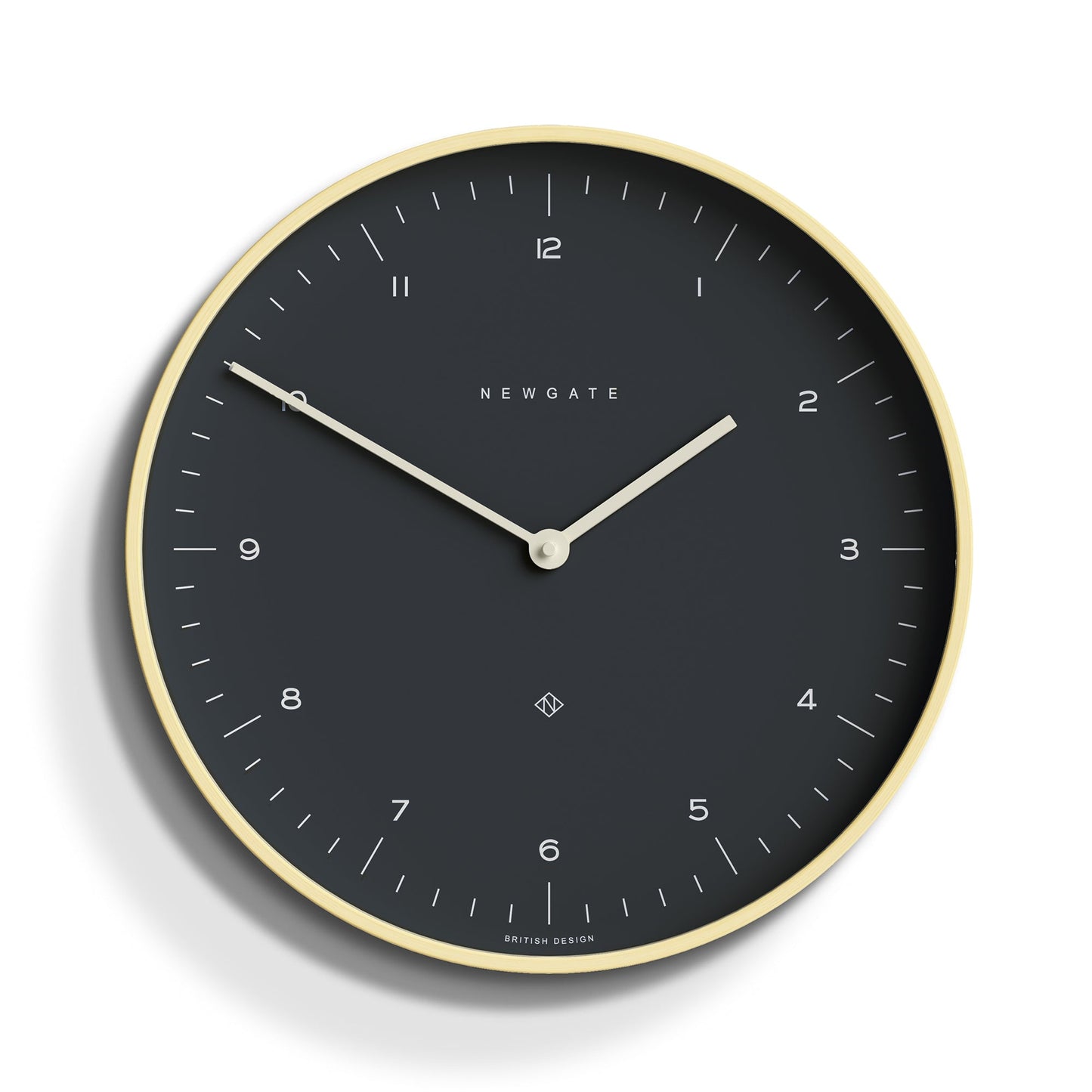 Newgate Mr Clarke Clock Pale Wood Oil Grey Dial V398-NGMRC130PLY40