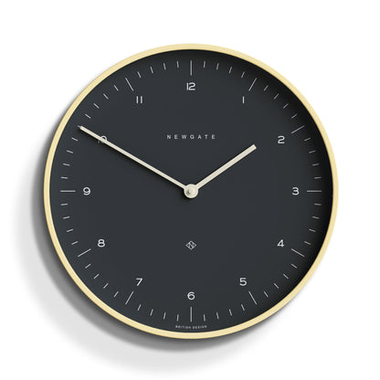 Newgate Mr Clarke Clock Pale Wood Oil Grey Dial V398-NGMRC130PLY40