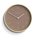 Newgate Mr Clarke Clock Pale Wood Burnt Sienna 140 V398-NGMRC140PLY40