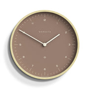 Newgate Mr Clarke Clock Pale Wood Burnt Sienna 140 V398-NGMRC140PLY40