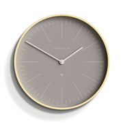 Newgate Mr Clarke Clock Pale Wood Clay Grey Dial V398-NGMRC147PLY40