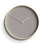 Newgate Mr Clarke Clock Pale Wood Clay Grey Dial V398-NGMRC147PLY40