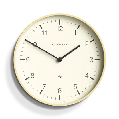 Newgate Mr Clarke Clock Pale Wood Arabic Dial V398-NGMRC159PLY40