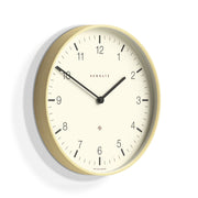 Newgate Mr Clarke Clock Pale Wood Arabic Dial V398-NGMRC159PLY40