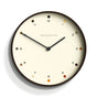 Newgate Mr Clarke Clock Dark Wood Dot Dial 40 V398-NGMRC161DPLY40
