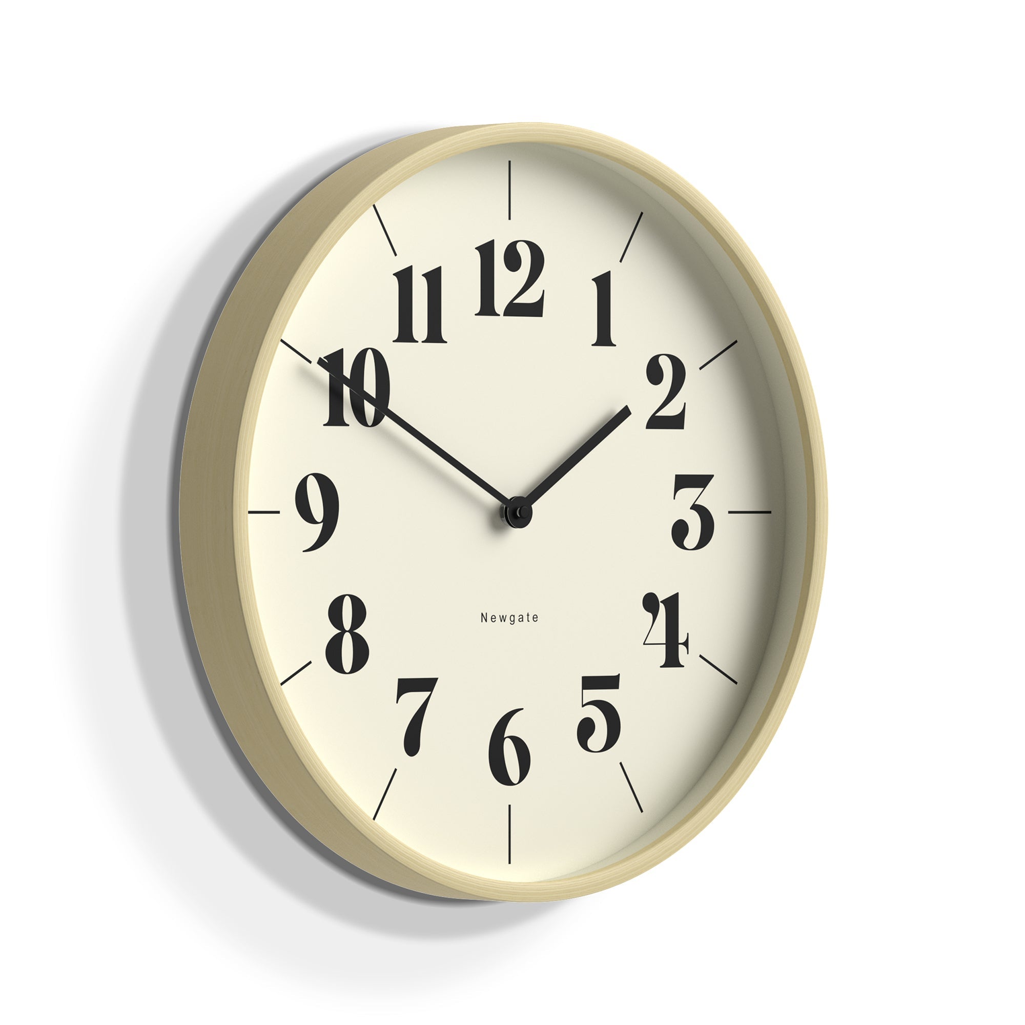 Newgate Mr Clarke Clock Pale Wood Hopscotch Dial V398-NGMRC225PLY40