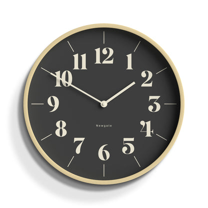 Newgate Mr Clarke Clock Pale Wood Reverse Hopscotch Dial V398-NGMRC307PLY40