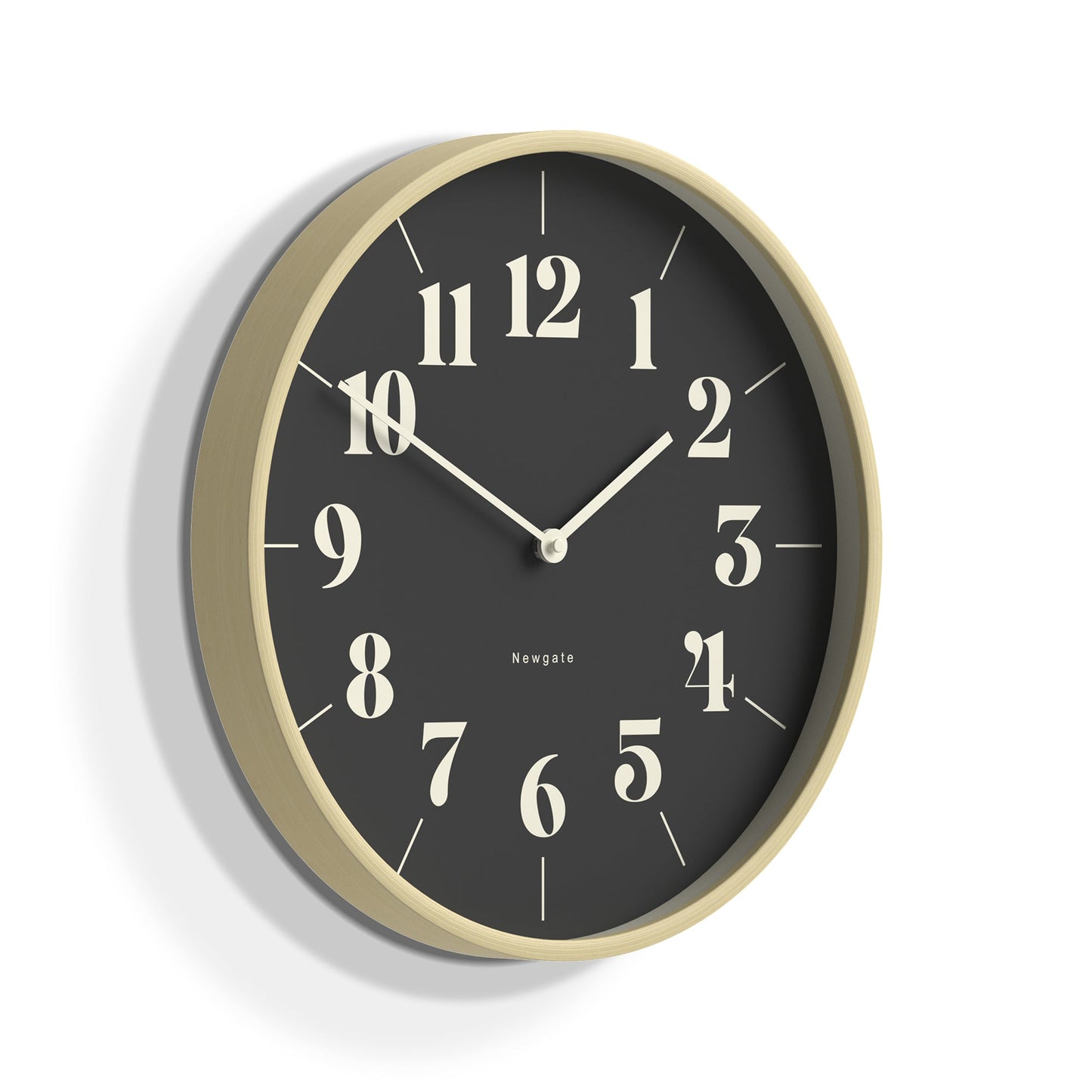Newgate Mr Clarke Clock Pale Wood Reverse Hopscotch Dial V398-NGMRC307PLY40