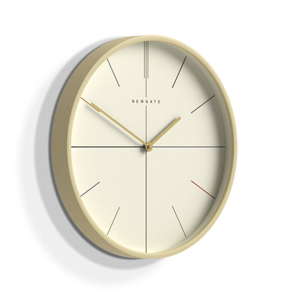Newgate Mr Clarke Clock Pale Wood Hockey Dial V398-NGMRC378PLY40
