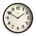 Newgate Number Four Wall Clock Matte Black V398-NGNUMFOU240K