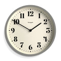 Newgate Number Four Wall Clock Matte Posh Grey V398-NGNUMFOU240PGY