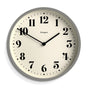 Newgate Number Four Wall Clock Matte Posh Grey V398-NGNUMFOU240PGY
