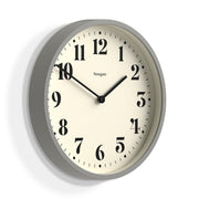 Newgate Number Four Wall Clock Matte Posh Grey V398-NGNUMFOU240PGY