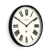 Newgate Number One Clock Italian Black V398-NGNUMONE148K