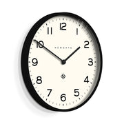 Newgate Number One Clock Echo Black V398-NGNUMONE149K