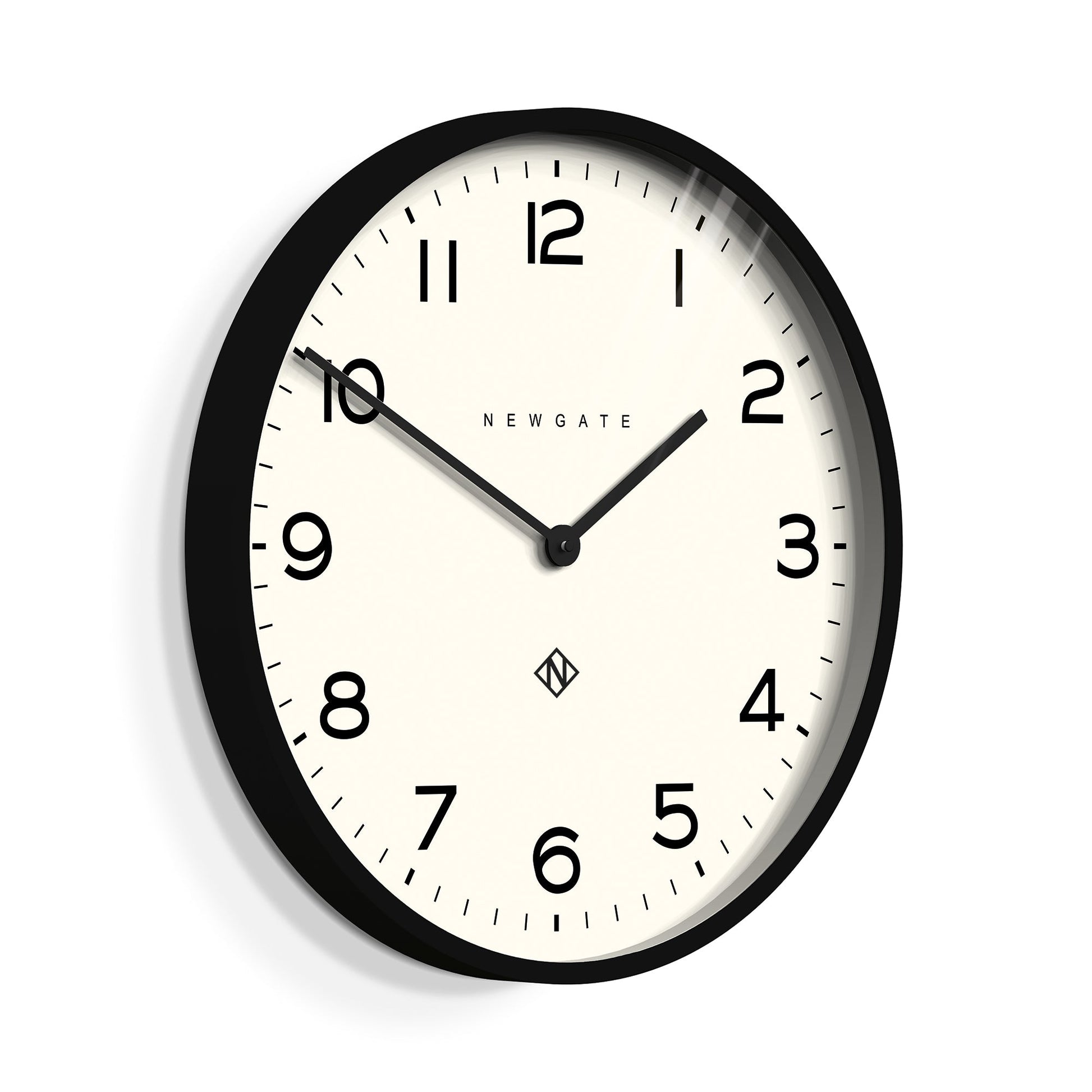 Newgate Number One Clock Echo Black V398-NGNUMONE149K