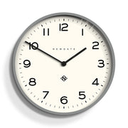 Newgate Number One Clock Echo Posh Grey V398-NGNUMONE149PGY