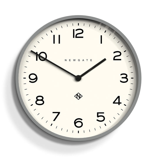 Newgate Number One Clock Echo Posh Grey V398-NGNUMONE149PGY