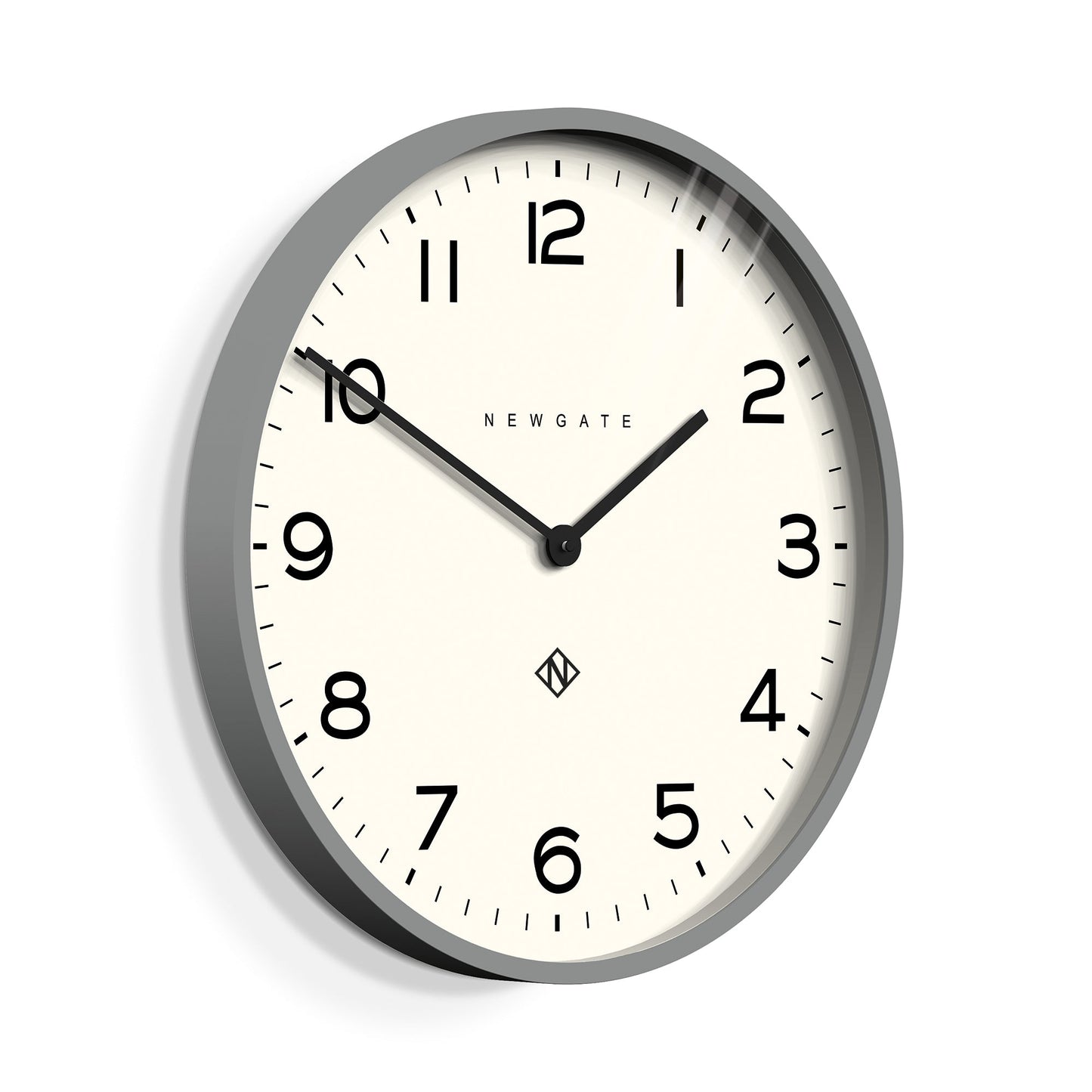 Newgate Number One Clock Echo Posh Grey V398-NGNUMONE149PGY