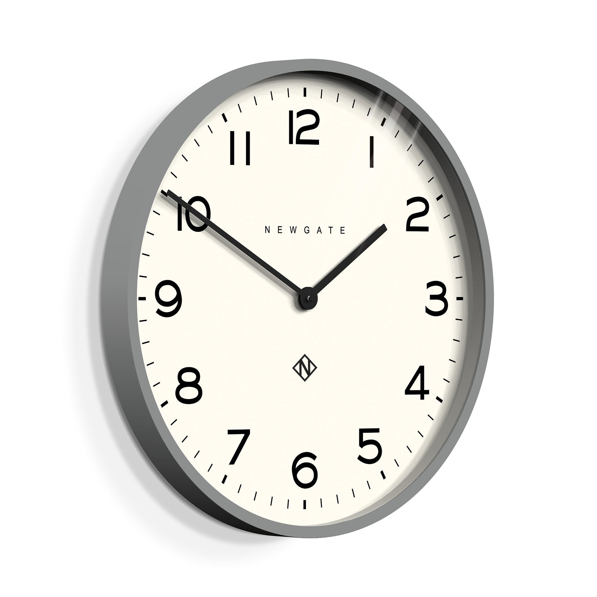 Newgate Number One Clock Echo Posh Grey V398-NGNUMONE149PGY