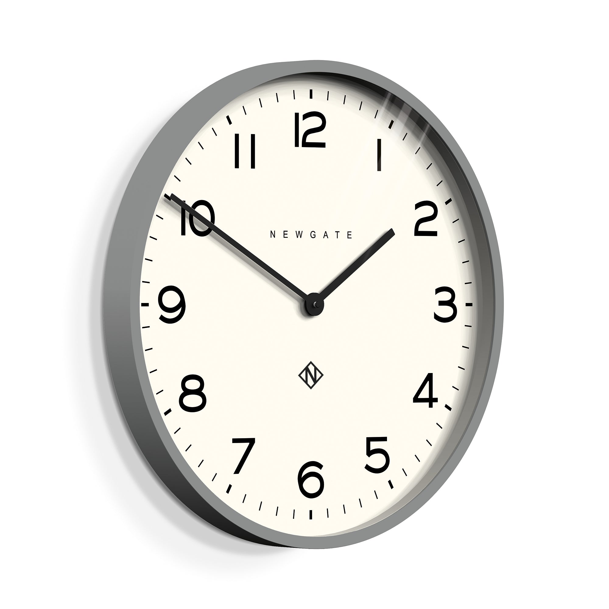 Newgate Number One Clock Echo Posh Grey V398-NGNUMONE149PGY
