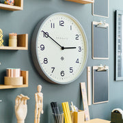Newgate Number One Clock Echo Posh Grey V398-NGNUMONE149PGY