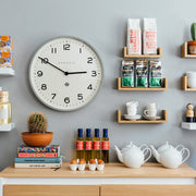 Newgate Number One Clock Echo Posh Grey V398-NGNUMONE149PGY