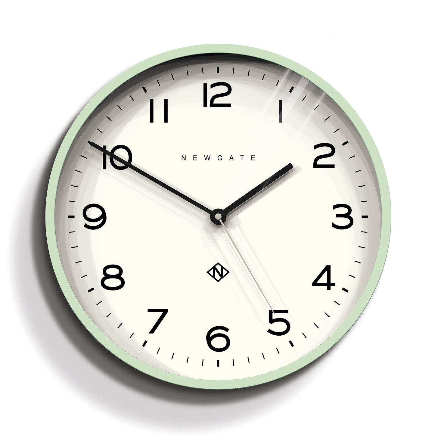 Newgate Number Three Echo Clock Silicone Neo Mint V398-NGNUMTHR129NM