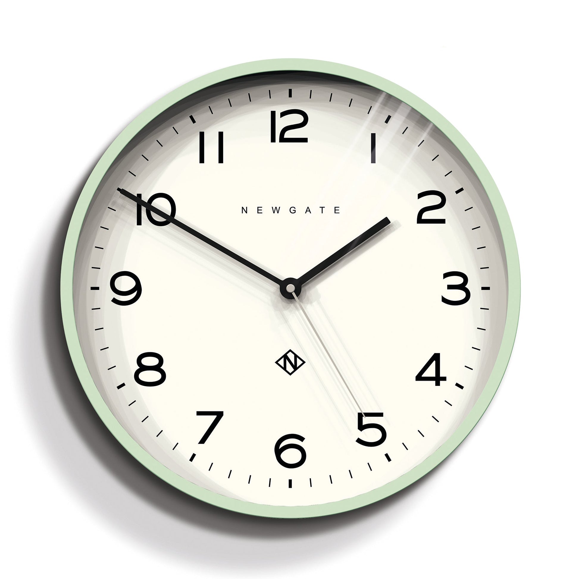 Newgate Number Three Echo Clock Silicone Neo Mint V398-NGNUMTHR129NM