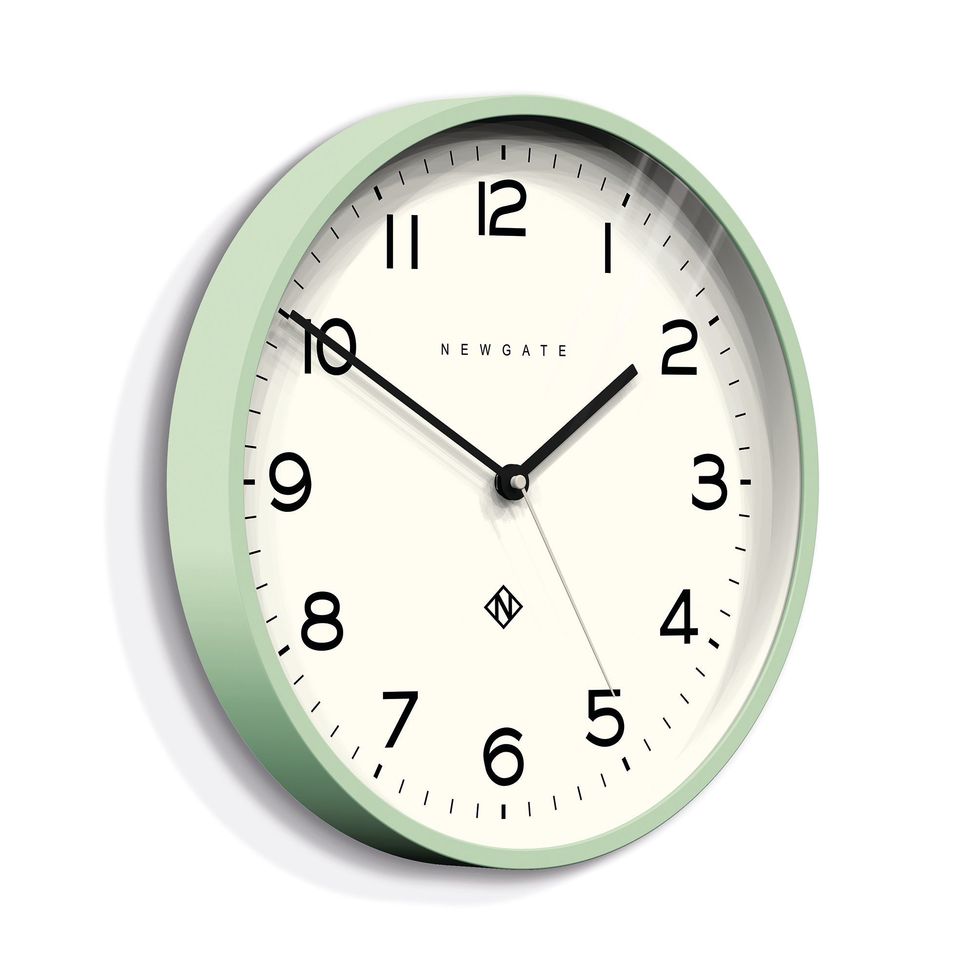 Newgate Number Three Echo Clock Silicone Neo Mint V398-NGNUMTHR129NM