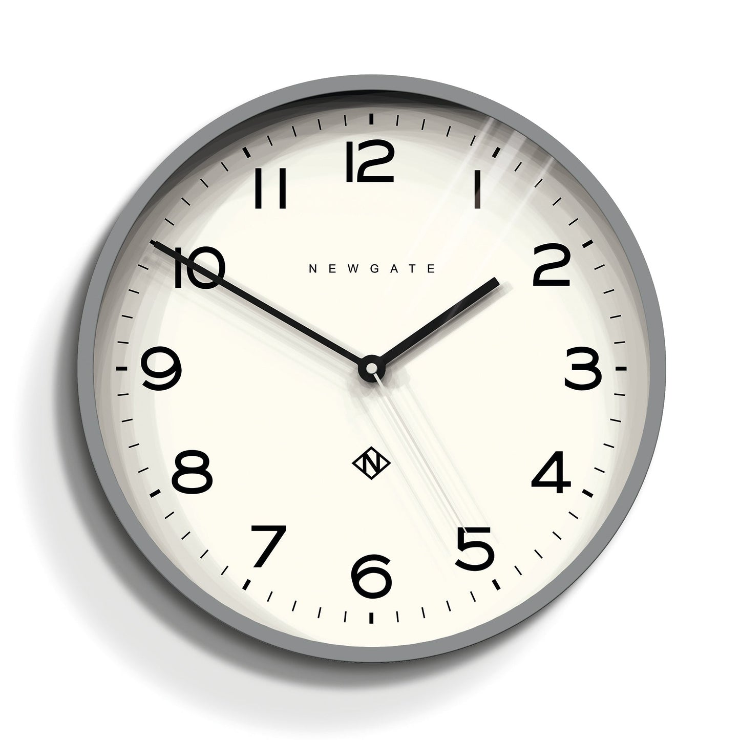 Newgate Number Three Echo Clock Silicone Grey V398-NGNUMTHR129PGY